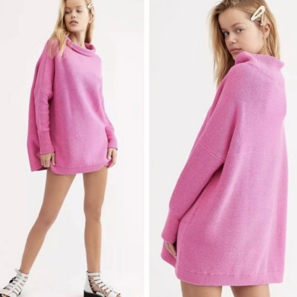 Free People Beach Ottoman Slouchy Tunic with Pockets